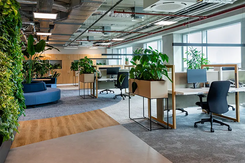 Be-Max-showroom-biophilic-design-kantoorinrichting-biofilia-interieur-kantoorinterieur-kantooroplossing-groen-natuur-projectinrichting-project-kantoorinspiratie-welzijn-kantooromgeving