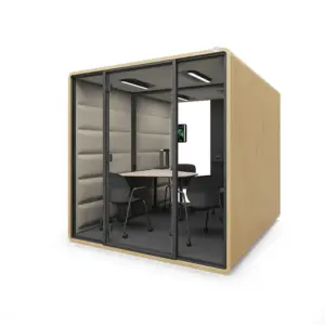 Hushoffice Hushfree L premium akoestische cabine voor kantoor