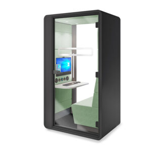 Mikomax-Hush-Hybrid-concentratie-akoestische-hybride-werkplek-vergaderplek-vergaderoplossing-akoestoel-werkruimte-privacy