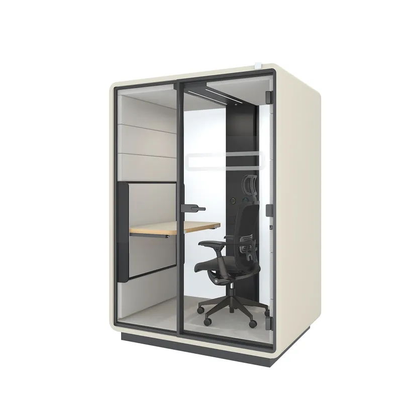 Mikomax Hushoffice Hushwork akoestische werkplek voor op kantoor
