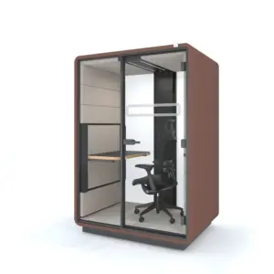 Mikomax Hushoffice Hushwork akoestische werkplek voor op kantoor