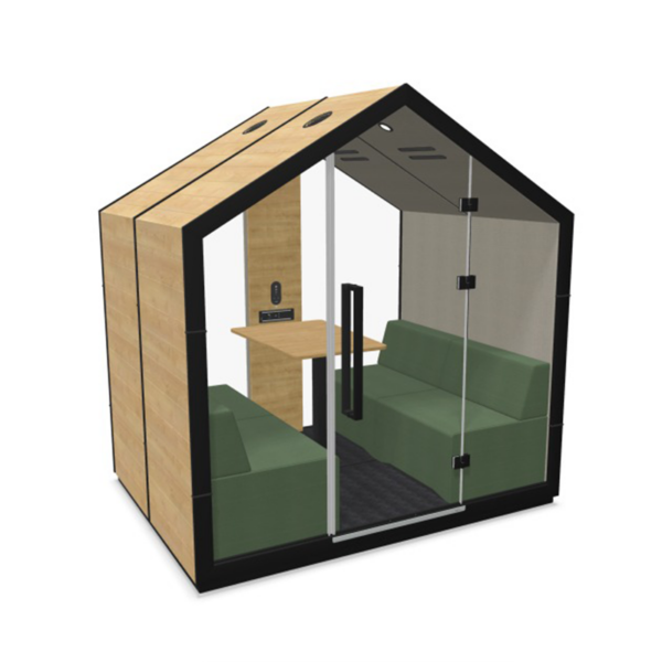 Bejot-Treehouse-akoestische-vergaderruimte-werkplek-akoestiek-werkruimte-unit-kantoor-4-persoons