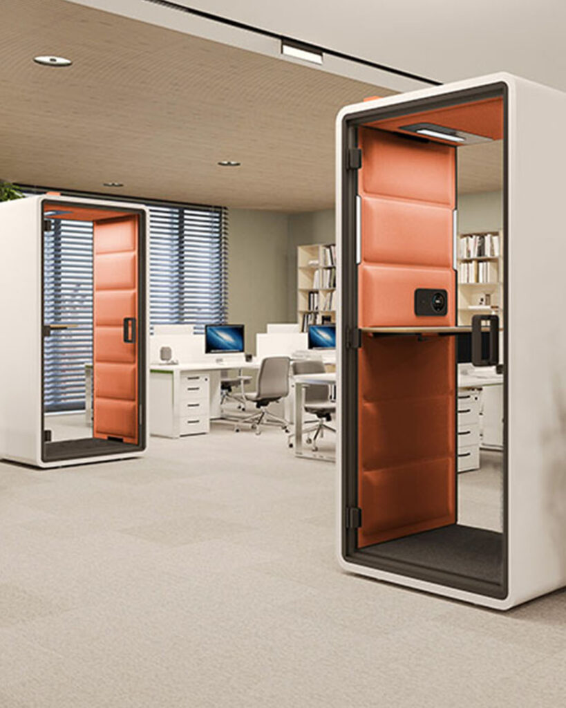 hushoffice-hushfree-akoestische-units-werkruimte-akoestiek-vergaderunit-belcel-kantoorinrichting-kantoorinterieur