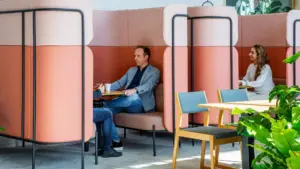 Biophilic kantoorinrichting