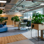 be-max kantoorinrichting projectinrichting werkplekindeling