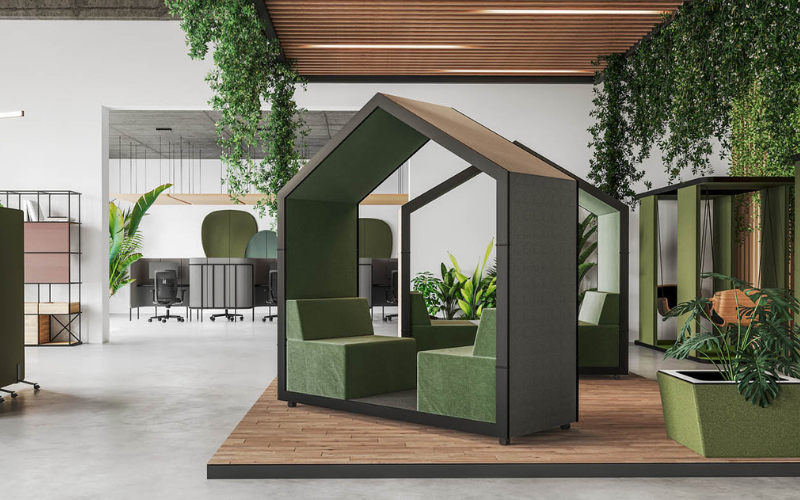 be-max kantoorinrichting projectinrichting werkplekindeling