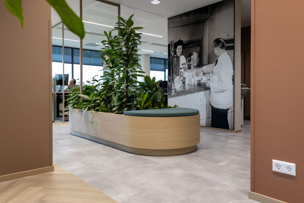 roomdivider interieurbeplanting