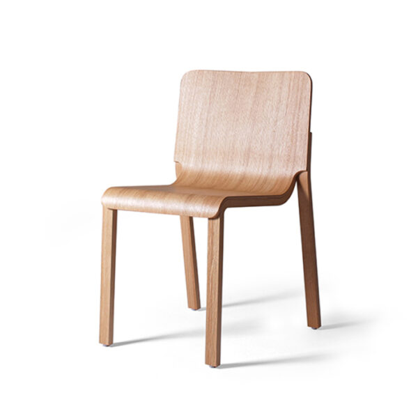 Bejot Wei houten kantoorstoel of stoel voor horeca voor biophilic design interieur