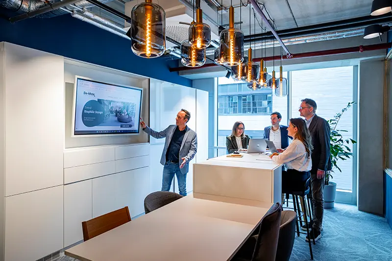 Be-max biophilic design interieur en kantoorinrichting expert biofilia inrichting