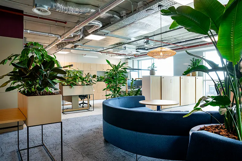 Be-max biophilic design interieur en kantoorinrichting expert biofilia inrichting