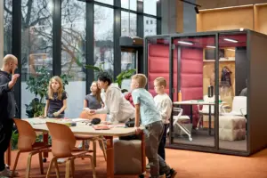 Hushoffice Hushfree L premium akoestische cabine kantoor