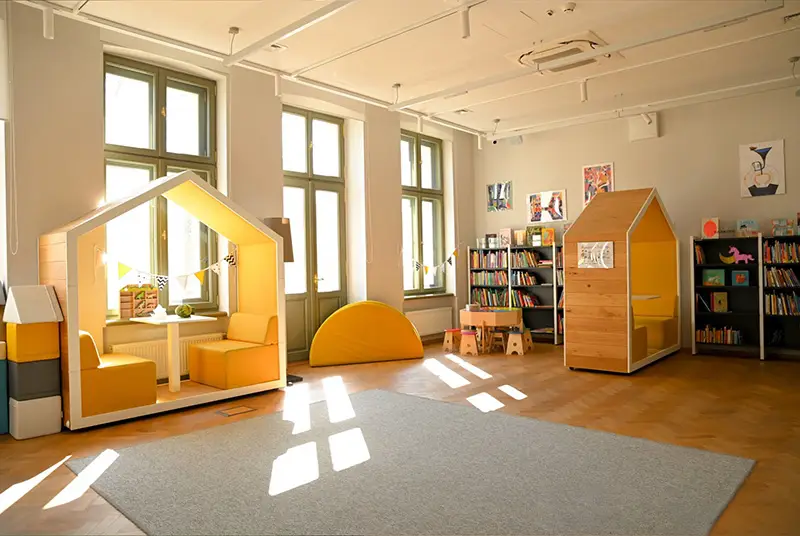 schoolinrichting meubilair van bejot treehouse