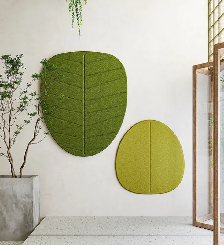 Bejot alberi akoestisch paneel bladvorm natuur biophilic design
