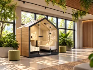 Biophilic Design Be-Max office concepts treehouse van Bejot