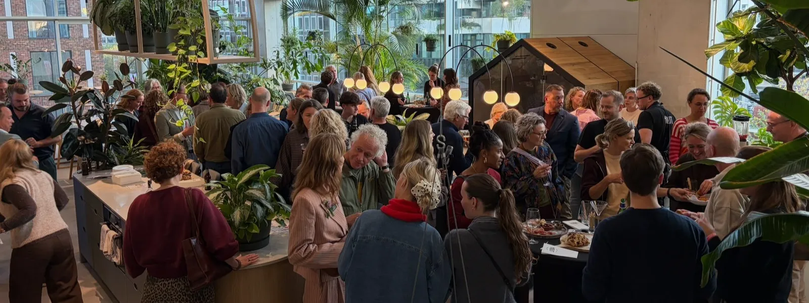 Dutch Design Week borrel BDA Awards Be-Max Office Concepts biophilic design