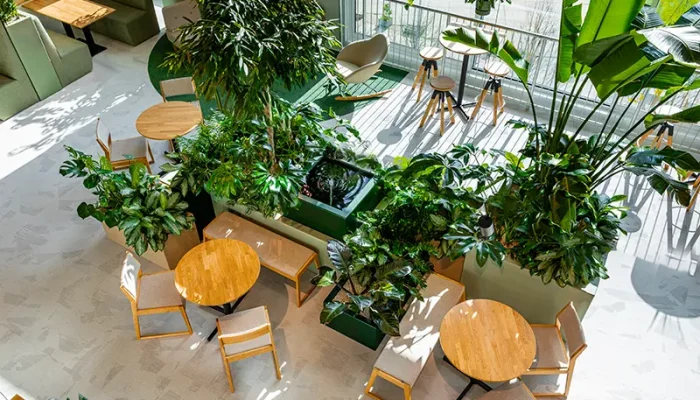 Be-max biophilic design interieur en kantoorinrichting expert biofilia inrichting