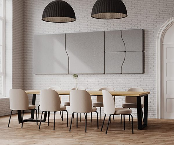 Bejot-Flos-akoestische-wandpanelen-panelen-kantoor-vergaderstoelen-op-wielen-akoestische-schermen-hoge-bank-lage-bank-loungestoel