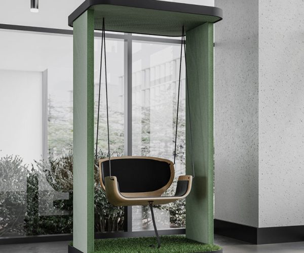 Bejot-SocialSwing-Biophilic-design--kantoor-schommel