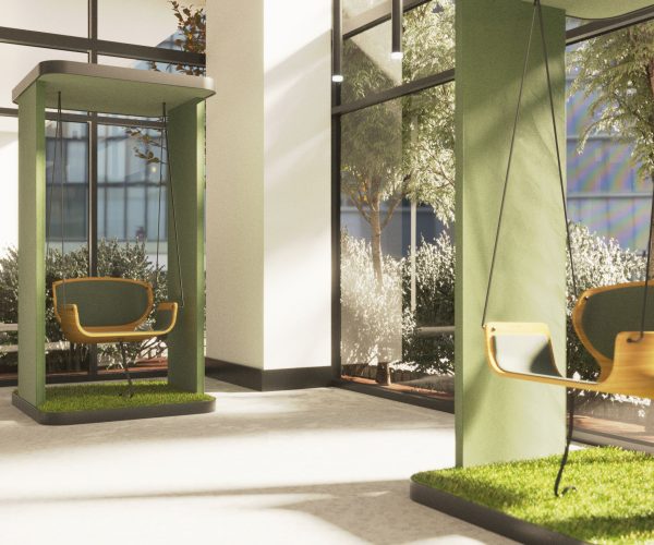 Bejot-SocialSwing-Biophilic-design--kantoor-schommel