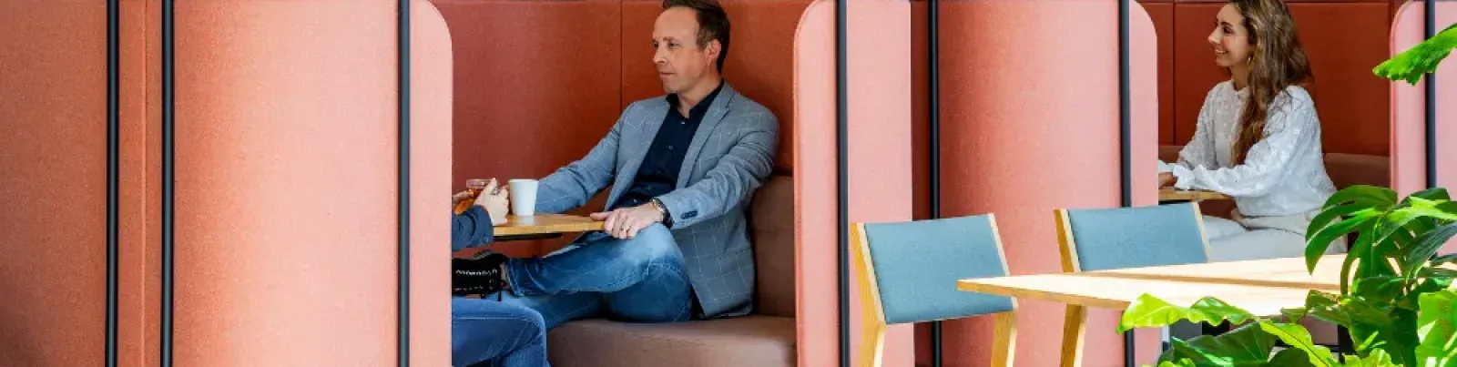 Biophilic kantoorinrichting