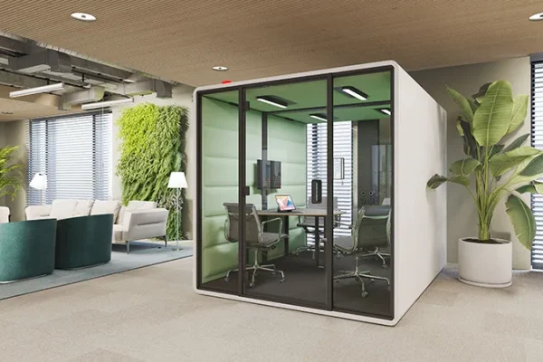 Hushoffice Hushfree L premium akoestische cabine kantoor