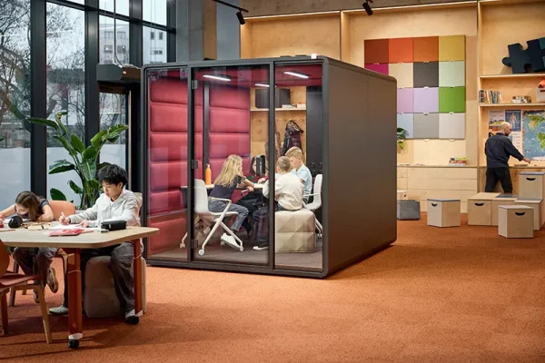 Hushoffice Hushfree L premium akoestische cabine kantoor