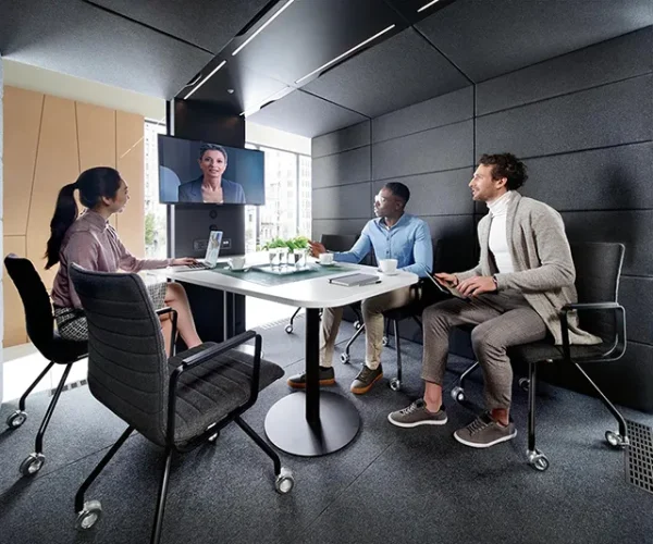 Hushoffice Hushmeet L kantoor unit voor op de werkvloer