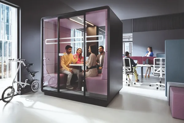 Hushoffice Hushmeet akoestische ruimte voor kantoor
