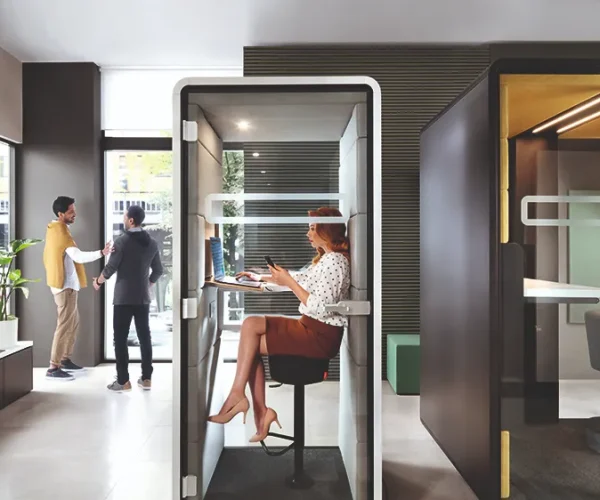 Hushoffice Hushphone telefooncel voor op kantoor