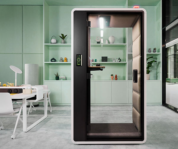 Mikomax-Hushoffice-HushFree-nieuw_vergaderunit-concentratie-akoestische-hybride-werkplek-unit-kleuren