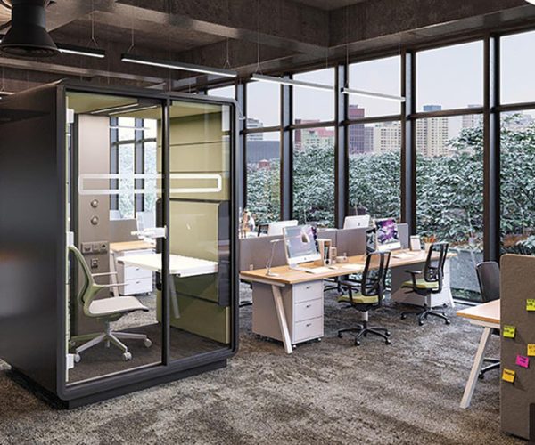 Mikomax-Hushoffice-hushWork-akoestische-werkplek-rustige-werkplekken-kantoor-cabine