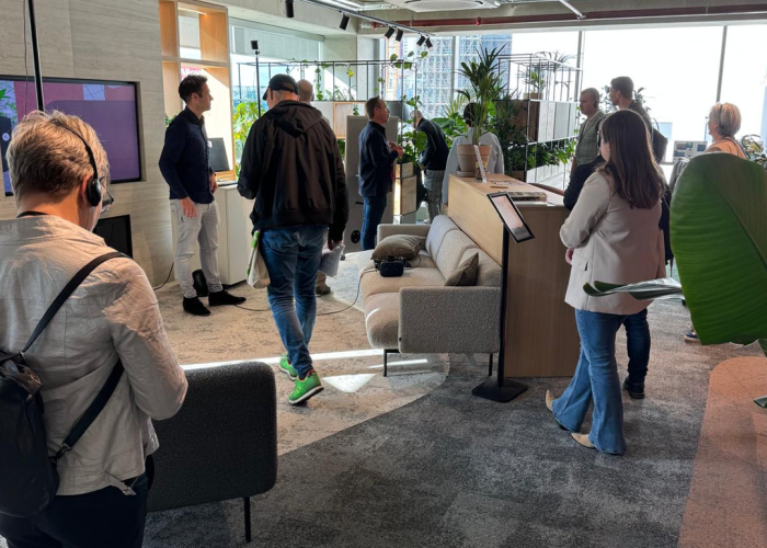 bemax-biophilic-design-interieur-event-natuur-werkomgeving-groen-kantoorinrichting-dutch-design-week-ddw-2024-tour-gemeente-eindhoven-showroom