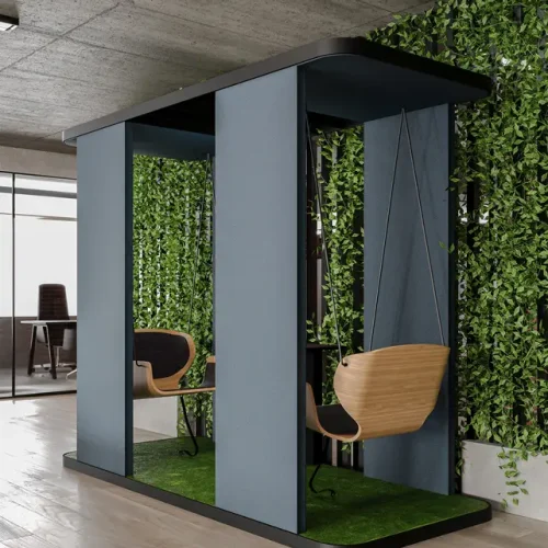 Bejot social swing kantoorschommel schommel voor projectinrichting en interieur